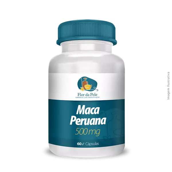 Maca Peruana 500mg 60 Cápsulas Maca Peruana 500mg 60 Cápsulas