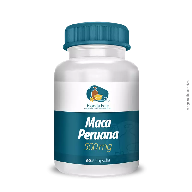 Maca Peruana 500mg 60 Cápsulas