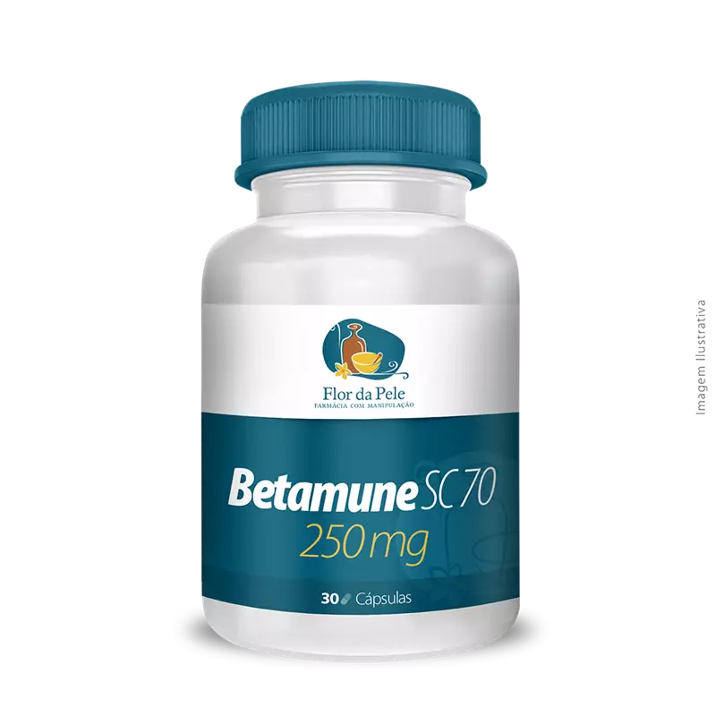 Betamune SC 70 250mg 30 Cápsulas