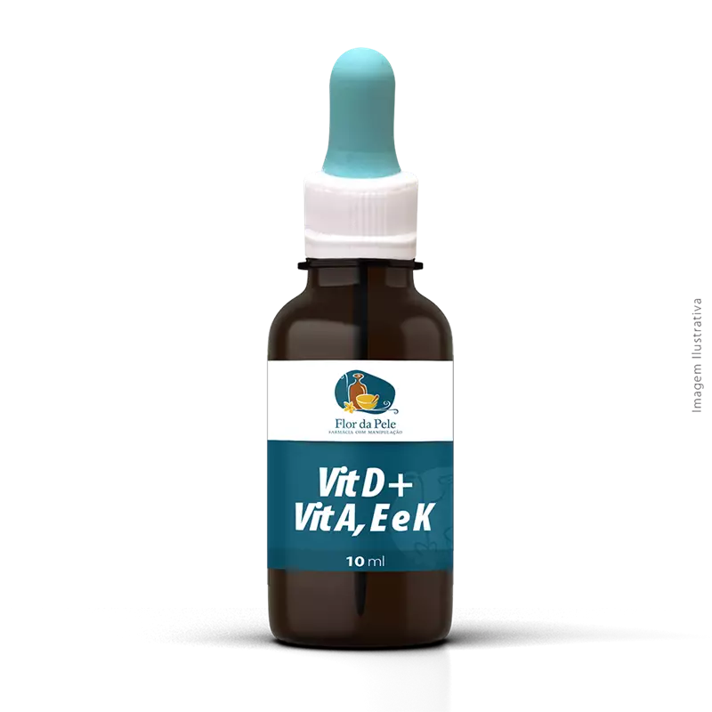 Vit D + Vit A, Vit E e Vit K 10ml