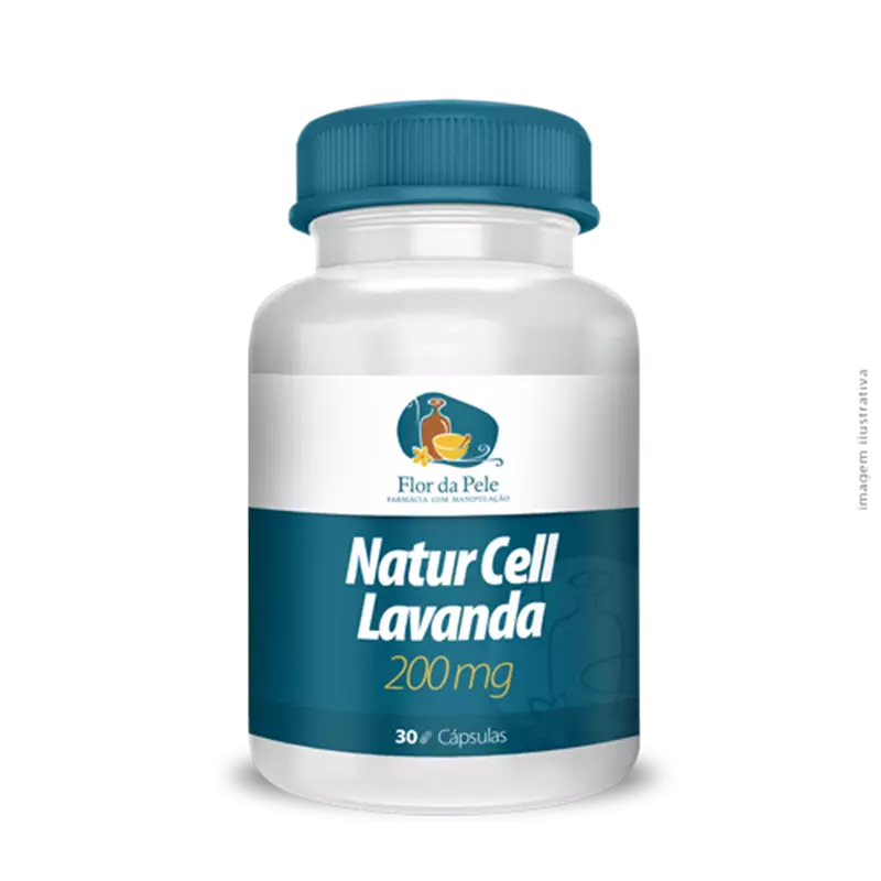Natur-cell Lavanda 200mg 30 Cápsulas