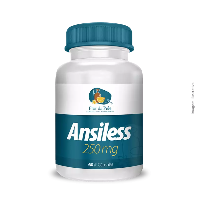 Ansiless 250mg 60 Cápsulas