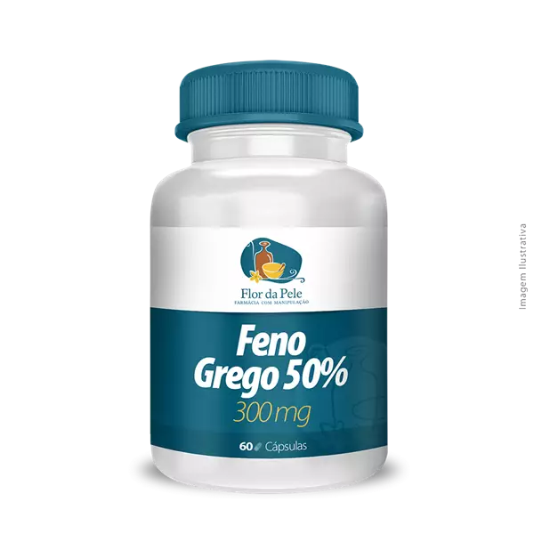 Feno Grego 50% 300mg 60 Cápsulas Feno Grego 50% 300mg 60 Cápsulas