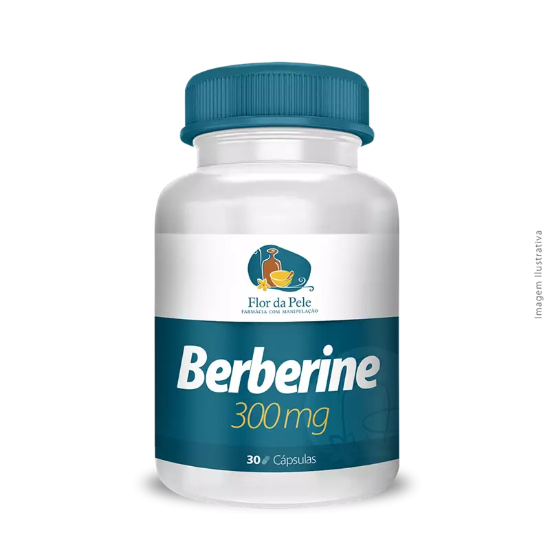 Berberine 300mg 60 Cápsulas