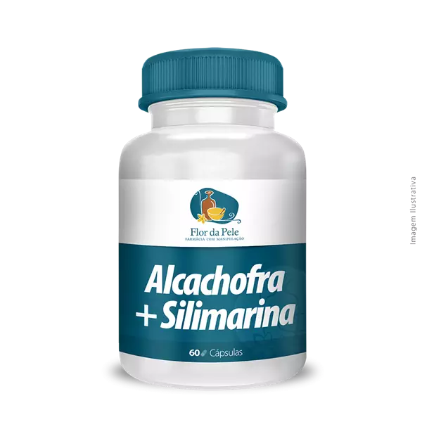 Alcachofra + Silimarina 60 Cápsulas
