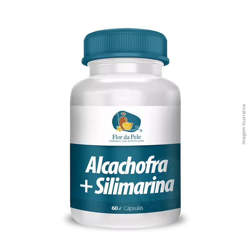 Alcachofra + Silimarina 60 Cápsulas