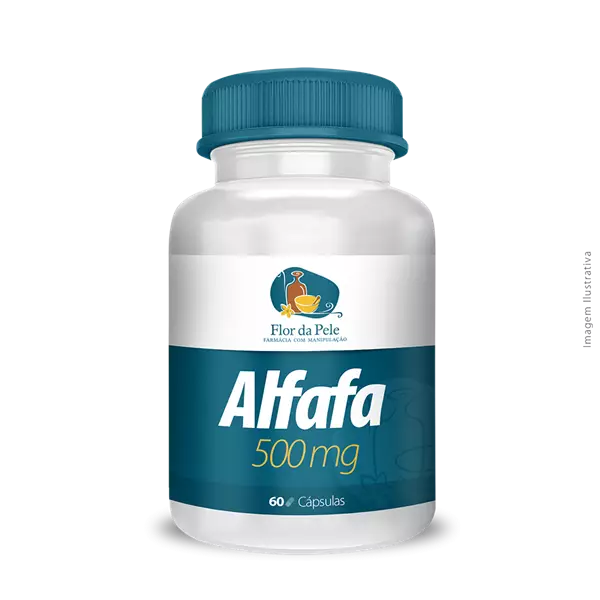 Alfafa 500mg 60 Cápsulas