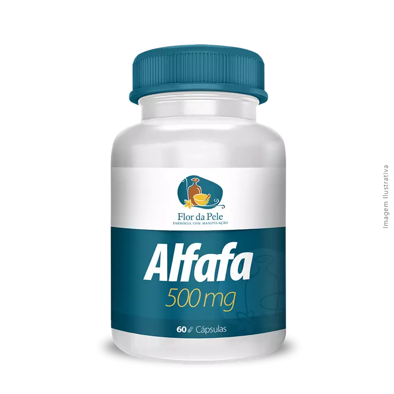 Alfafa 500mg 60 Cápsulas