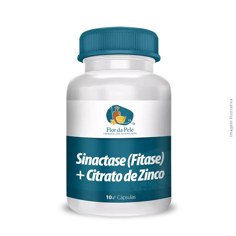 Sinactase (Fitase) + Citrato de Zinco 10 Cápsulas