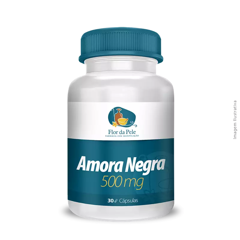 Amora Negra 500mg 30 Cápsulas