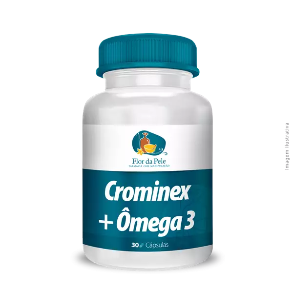 Crominex + Ômega 3 30 Cápsulas
