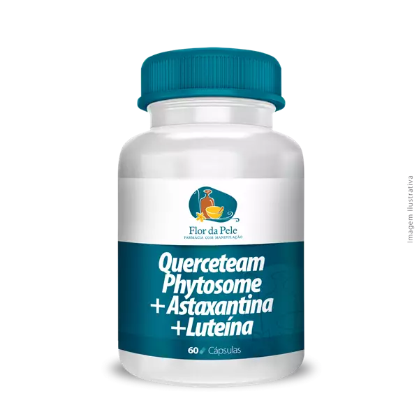 Querceteam Phytosome + Astaxantina + Luteína 60 Cápsulas