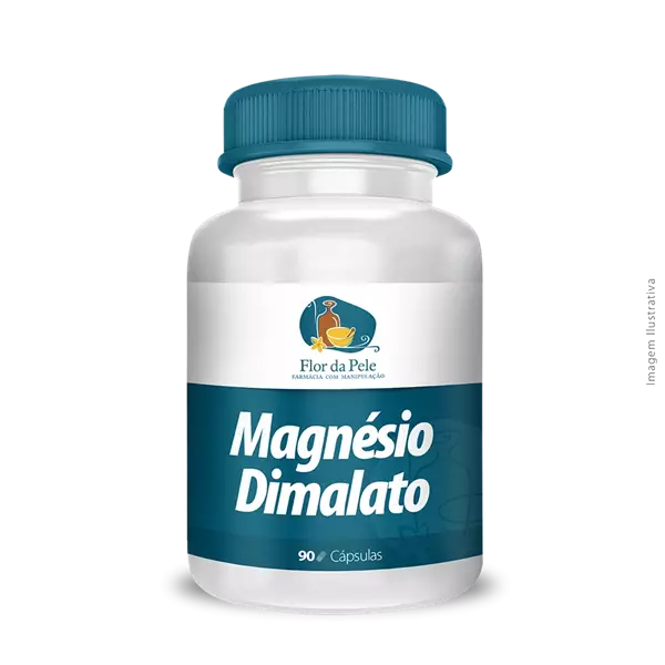 Magnésio Dimalato 300mg 90 Cápsulas