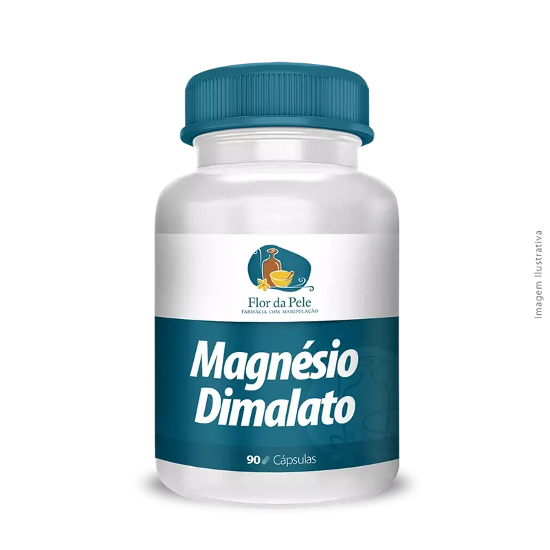 Magnésio Dimalato 300mg 90 Cápsulas
