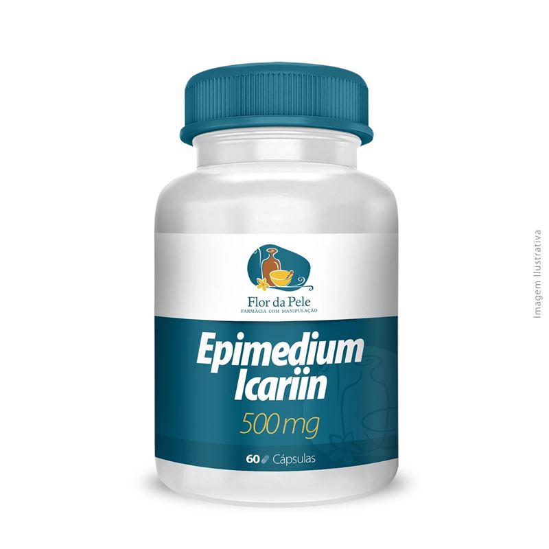 Epimedium Icariin 500mg 60 Cápsulas