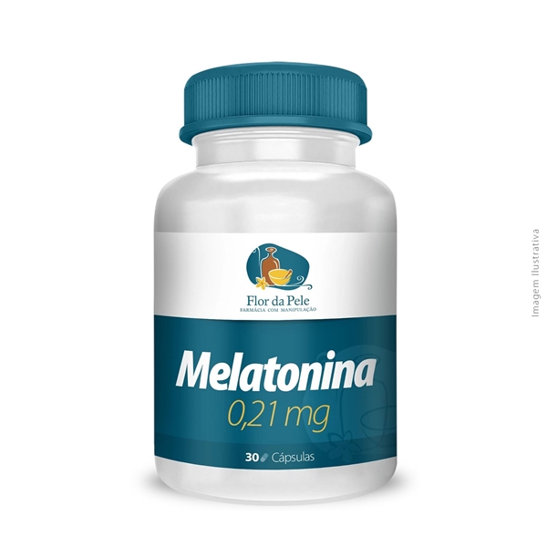 Melatonina 0,21mg 30 Cápsulas