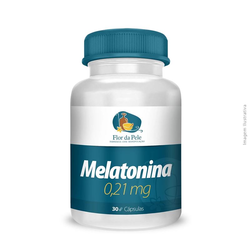 Melatonina 0,21mg 30 Cápsulas