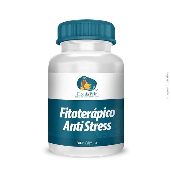 Fitoterápico Anti Stress 30 Cápsulas