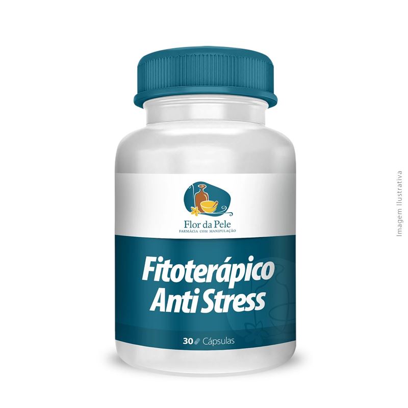 Fitoterápico Anti Stress 30 Cápsulas