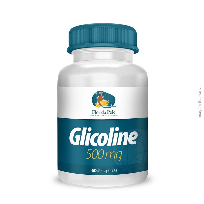 Glicoline 500mg 60 Cápsulas