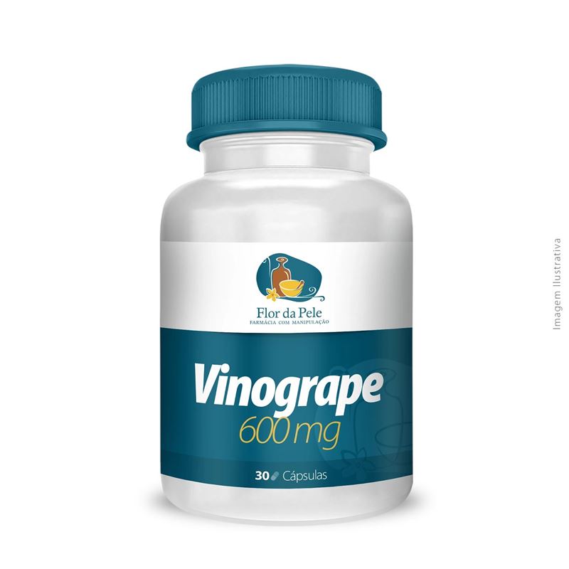 Vinogrape 600mg 30 Cápsulas 