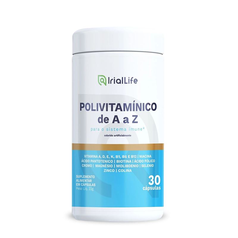Polivitamínico de A a Z 30 Cápsulas