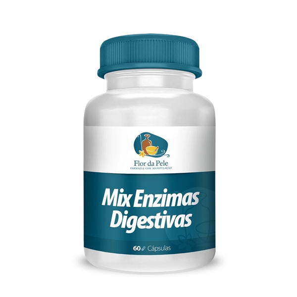 Mix Enzimas Digestivas 60 Cápsulas