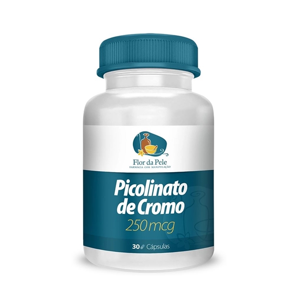 Picolinato de Cromo 250mcg 30 cápsulas Picolinato de Cromo 250mcg 30 cápsulas