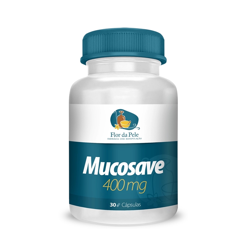 Mucosave 400mg 30 Cápsulas