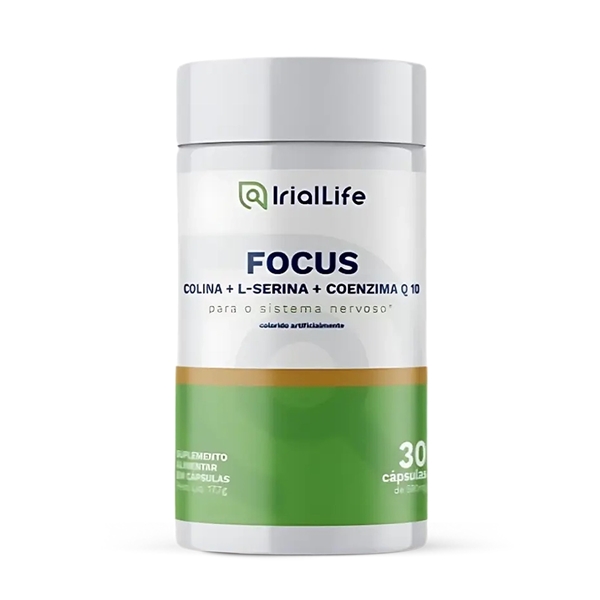 Focus (Colina + L-Serina + Coenzima Q10) 30 Cápsulas